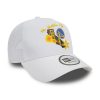 New Era NBA Team Logo Golden State Warriors A-Frame Trucker Cap White