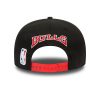 New Era NBA Rear Logo Chicago Bulls 9FIFTY Cap Black