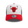 New Era 9FORTY A-Frame Trucker Chicago Bulls NBA Cap Red