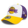 New Era NBA Los Angeles Lakers 9FORTY A-Frame Trucker Cap Yellow ONE