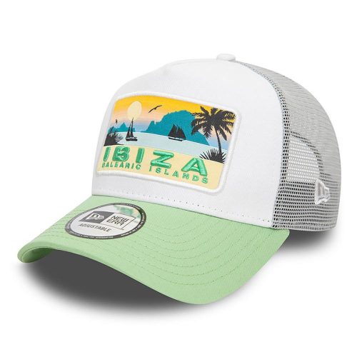 New Era Summer Ibiza Trucker Cap White ONE