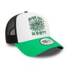 New Era Teleport Slime Rick And Morty A-Frame Trucker Cap White