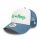 New Era Wordmark Rick And Morty A-Frame Trucker Cap Blue ONE