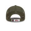 New Era NBA Chicago Bulls 9FORTY Trucker Cap Green ONE