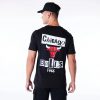 New Era Chicago Bulls Newspaper Graphic Tee Black