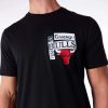 New Era Chicago Bulls Newspaper Graphic Tee Black XXL