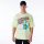 New Era Los Angeles Lakers Retro Graphic OS Tee Green L