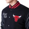 New Era NBA Chicago Bulls Patch Varsity Jacket Black XL