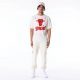 New Era NBA Chicago Bulls Wordmark Stone Oversized T-Shirt White