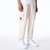 New Era NBA Chicago Bulls Wordmark Fleece Cargo Joggers White XXL