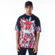 New Era NBA Flame Chicago Bulls Oversized T-Shirt Black L