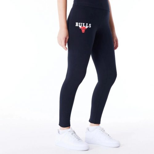 New Era NBA Team Logo Chicago Bulls Leggings Black XS