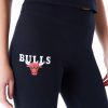 New Era NBA Team Logo Chicago Bulls Leggings Black XS