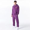 New Era League Essential Chicago Bulls Oversized Pullover Hoodie Purple