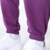 New Era League Essential Chicago Bulls Track Joggers Purple L