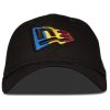 New Era Romania Country Flag Infill New Era 9FORTY Cap Black