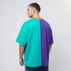 Karl Kani KKJ Block Boxy Tee petrol / purple L