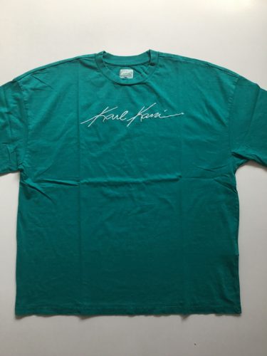 Karl Kani Autograph Washed Boxy Tee aqua XXL