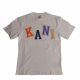 KARL KANI WOVEN SIGNATURE MULTICOLOR LOGO TEE WHITE