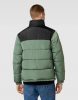 KARL KANI RETRO ESSENTIAL PUFFER JACKET DUSTY GREEN S