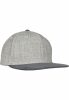 FLEXFIT MELANGE VELOUR SNAPBACK GREY/GREY