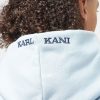 Karl Kani Small Signature OS Hoodie light blue