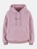 Karl Kani Metal Signature Teddy Os Hoodie Rose M