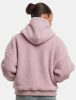 Karl Kani Metal Signature Teddy Os Hoodie Rose