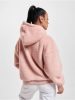 KARL KANI METAL SIGNATURE TEDDY OS HOODIE DUSTY ROSE M