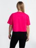 Karl Kani Serif Originator Crop Tee Pink XXL