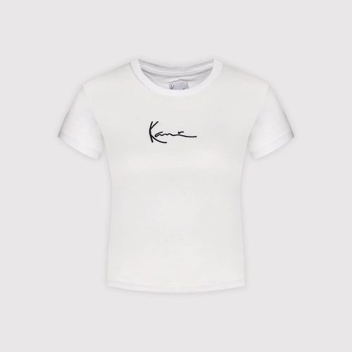 Karl Kani Small Signature Short Tee WHITE