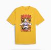 Puma Melo Phoenix Tee I Yellow Sizzle L