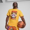 Puma Melo Phoenix Tee I Yellow Sizzle L