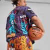 Puma Melo Phoenix Short Orange Glow-AOP 3XL