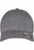 FLEXFIT FLEXFIT HEATHERLIGHT CAP MELANGE DARK GREY