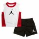 JORDAN KIDS MUSCLE SHORT SET BLACK