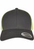 FLEXFIT RETRO TRUCKER 2-TONE CHARCOAL/ NEON GREEN