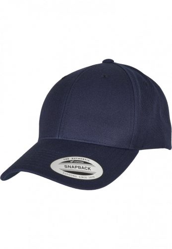 FLEXFIT PREMIUM CURVED VISOR SNAPBACK CAP NAVY