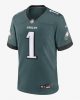 Nike NFL Home Game Jersey - Jalen Hurts 1 - Philadelphia Eagles Sport Teal L