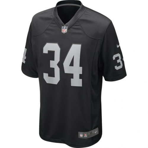 Nike NFL Home Game Jersey - Throwback Player - Bo Jackson 34 - Oakland Raiders Black XL