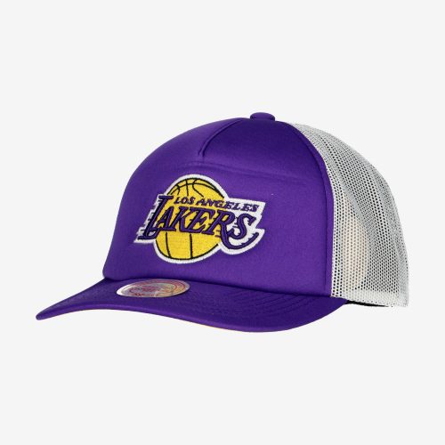 MITCHELL & NESS LOS ANGELES LAKERS OFF THE BACKBOARD TRUCKER Purple / White