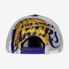 MITCHELL & NESS LOS ANGELES LAKERS OFF THE BACKBOARD TRUCKER Purple / White