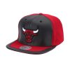 MITCHELL & NESS CHICAGO BULLS DAY ONE SNAPBACK BLACK / RED ONE