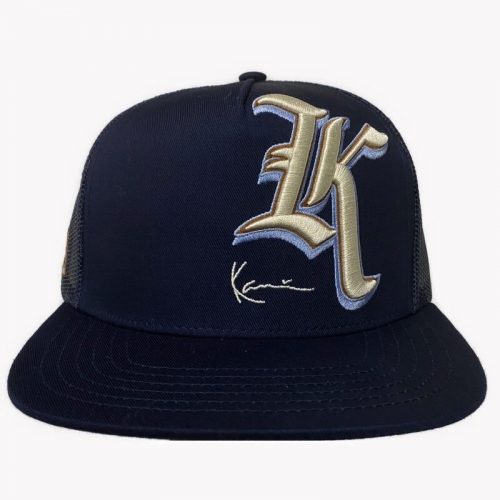 Karl Kani Retro Flat Brim blue