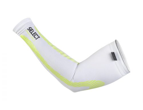 SELECT COMPRESSION ARM SLEEVES 6610 2 PACK WHITE