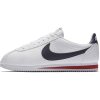 Nike Classic Cortez Leather Shoe WHITE/MIDNIGHT NAVY-GYM RED