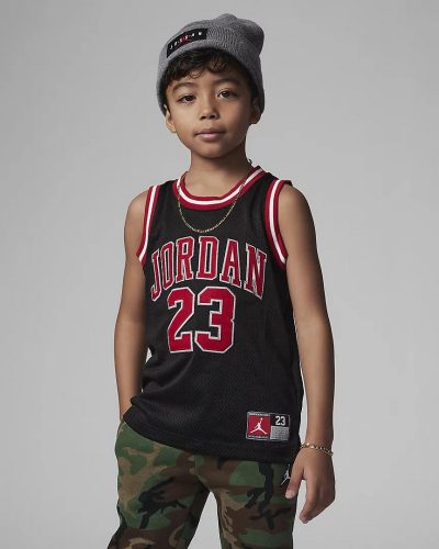 JORDAN KIDS - JORDAN 23 JERSEY BLACK 2-3YR