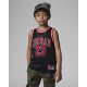 JORDAN KIDS - JORDAN 23 JERSEY BLACK 5-6YR