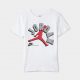 JORDAN KIDS VARISTY JUMPMAN S/S TEE WHITE/WHT