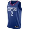 NBA X NIKE LOS ANGELES CLIPPERS  KAWHI LEONARD ICON EDITION SWINGMAN JERSEY RUSH BLUE/WHITE/LEONARD KAWHI